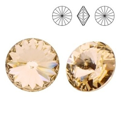 1122 MM 12 Swarovski Rivoli LIGHT SILK F