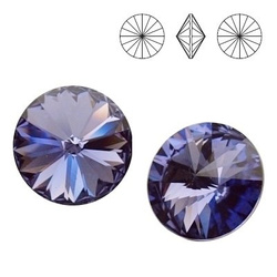 1122 SS 47 Swarovski Rivoli TANZANITE F