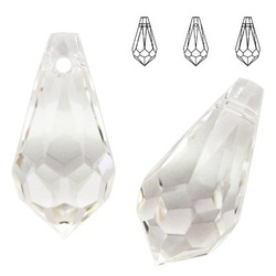6000 MM 22 x 11 Swarovski Drop CRYSTAL