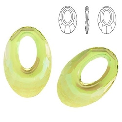 6040 MM 40 Swarovski Helios LUMINOUS GREEN LUMG