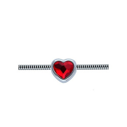 Beads - BeCharmed Heart - Crystals from Swarovski
