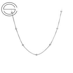 KV-019 Cube Chain - necklace with balls SILVER 925