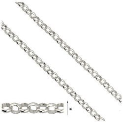 Rolo R 004 Sterling Silver 925 Silver Chain for Jewelry Making