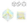 4841 MM 4 Swarovski Cube Crystal AB Z
