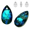 6106 MM 16 Swarovski Pear-shaped BERMUDA BLUE BBL