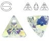 6628 MM 8 Swarovski Triangle Crystal AB