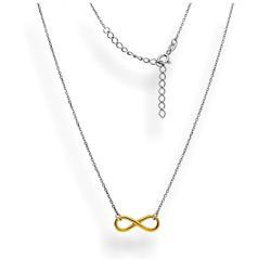 Srebrny naszyjnik - NIESKOŃCZONOŚĆ - pr. 925