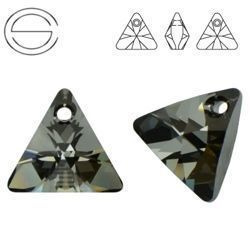 6628 MM 12 Swarovski Triangle SILVER NIGHT SINI