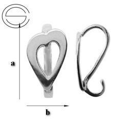 BBA-1 Ohrhaken haken ohrringe Silber 925