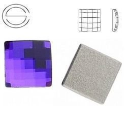 2493 MM 8 Swarovski Chessboard FB HELIOTROPE HEL F