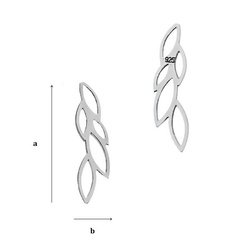 CL-426B Openwork Plate 6,0 mm Sterling Silver 925