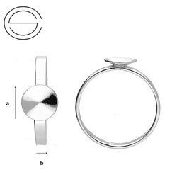 PIT-8 Baza pierścionka do 1122 Rivoli Srebro 925