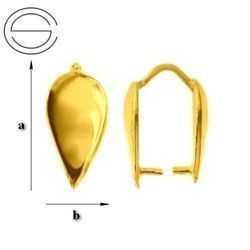KWZ-24 Krawatka Srebro 925 POZŁACANE