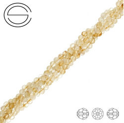 KN-RF-3,0 GRQ Kwarc z rutylem fasetowany - sznur