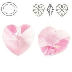 6228 MM 14 Swarovski Heart ROSALINE