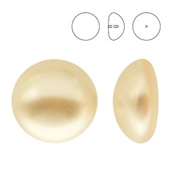 5817 MM 8 Swarovski Cabochon CREAMROSE PEARL