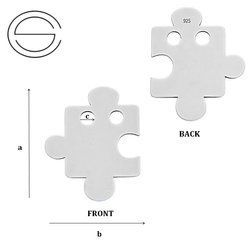 CL-401 PUZEL 15,0 x 11,8 mm Srebro 925