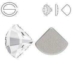 2714 MM 10 Swarovski Fan Flat Back CRYSTAL F