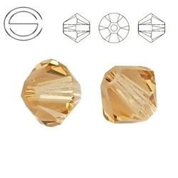 5328 MM 8 Swarovski Bicone LIGHT COLORADO TOPAZ