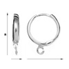 BK-9  Snap Earrings Silver 925