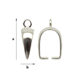 KK-2 Krawatka do Swarovskiego Srebro 925 /gram