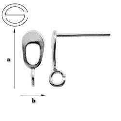 SH-8 Sztyfty do podwieszania Srebro 925 /gram