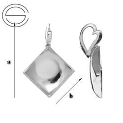 KW-022 Bail for Swarovski Silver 925