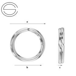 OG-6  Kółko (ogniwko) sprężynkowe 0,8x6,2 pr. 925