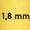śr. 1,8 mm || śr. otworu 0,9 mm