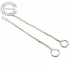 BDK-8/44 Baza Linka kwadrat. z kółkiem Srebro 925