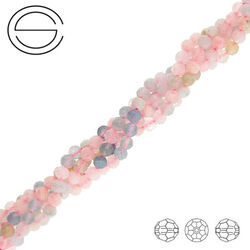 KN-RF-3,0 MOR Natural stone - round faceted - MORGANITE - 10 pcs.