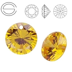 RD WH II MM 8 Cyrkonia (Cubic zircon) YELLOW