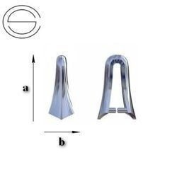 KBB-6 Krawatka do Swarovskiego Srebro 925 /gram