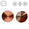 1122 SS 39 Swarovski Rivoli COPPER COP F