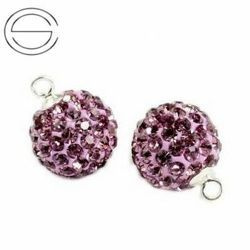 SVW MM 12 Wisiorek - kula LIGHT AMETHYST