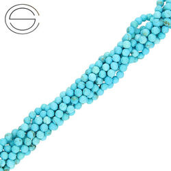 KN-RF-3,0 MAG Natural stone - round faceted - MAGNESITE - Strand