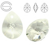 6128 MM 12 Swarovski Mini Pear SILVER SHADE SSHA