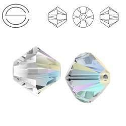 5328 MM 4 Swarovski XILION Bicone Crystal SHIMMER