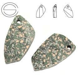 6620/B MM 20 Swarovski Avantgarde MARBLED SEAGREEN