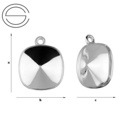 KK-85/10 Silver 925 Bail for 4470 10 MM 