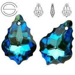 6090 MM 22 Swarovski Baroque BERMUDA BLUE BBL