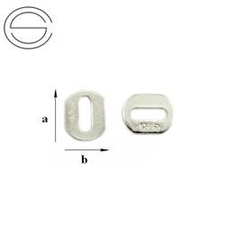 MBP-4 Blaszka cechownicza Srebro 925 RODOWANE