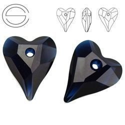 6240 MM 12 Swarovski Wild Heart DARK INDIGO