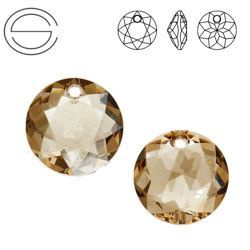 6430 MM 14 Swarovski Classic Cut GOLDEN SHADOW