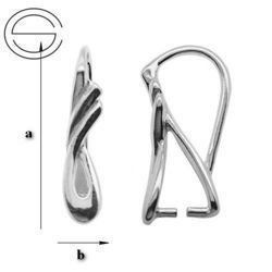 KW-34 Krawatka do Swarovskiego Srebro 925 /gram