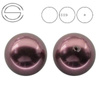 5818 MM 12 Swarovski BURGUNDY PEARL (BURPRL)