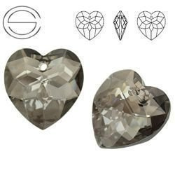 6215 MM 18 Swarovski Heart SATIN SAT