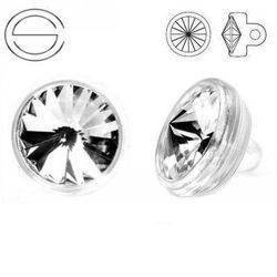 1770/129 010 Plastic Button Guzik CRYSTAL F