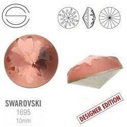 1695 MM 10 Swarovski Sea Urchin BLUSH ROSE F