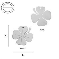 CL-627 Zawieszka KONICZYNA 12,1 mm Srebro 925